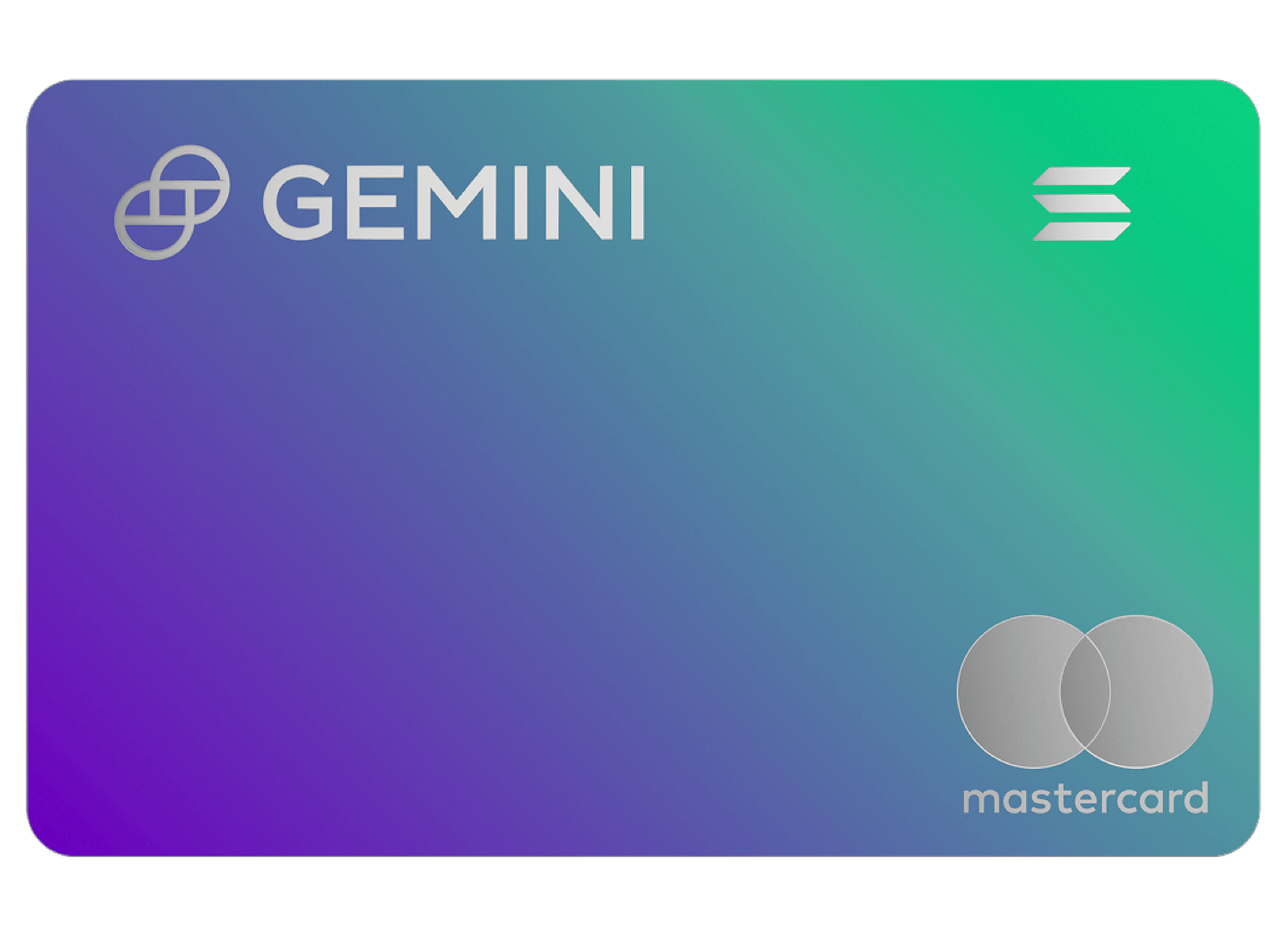 Solana credit card front