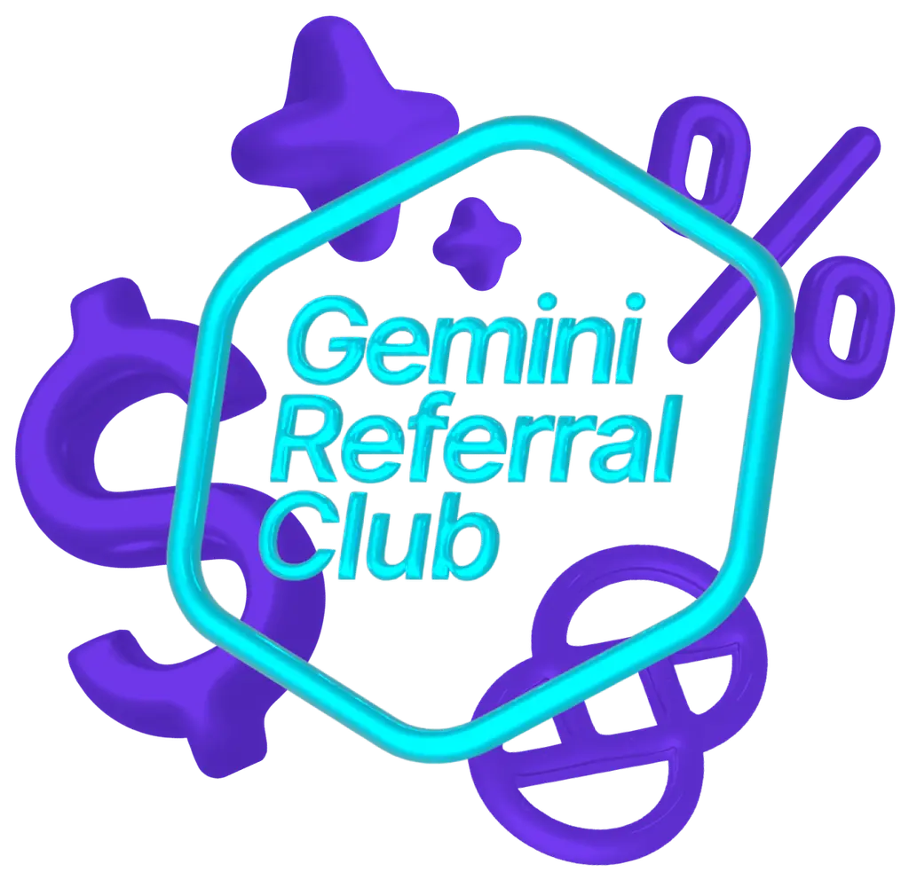 Programma di referral sulle criptovalute di Gemini Referral Club