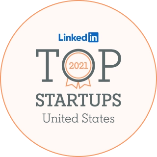 LinkedIn Top Startups badge